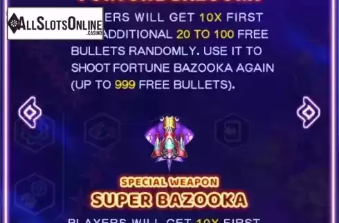 Bazooka screen