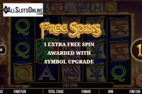 Additional Free Spin Screen