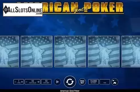 Reels screen. American Poker Gold (Wazdan) from Wazdan