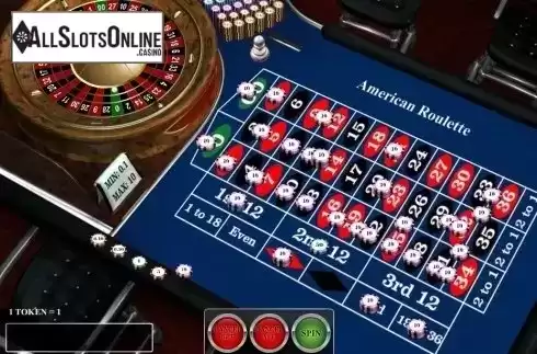 Game Screen. American Roulette (iSoftBet) from iSoftBet