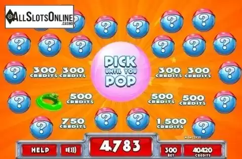 Bonus Game. Big Prize Bubblegum Deluxe from Incredible Technologies