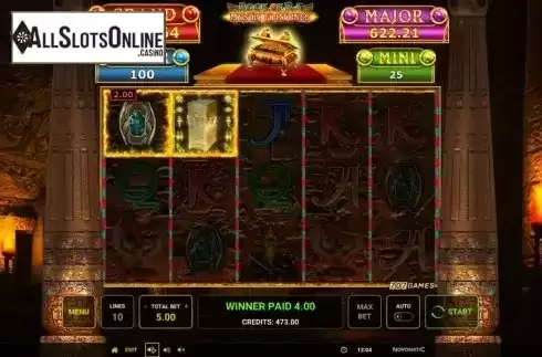 Win Screen 3. Book of Ra Mystic Fortunes from Greentube