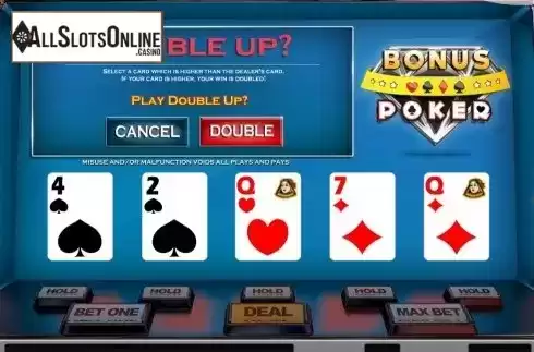 Game Screen 4. Bonus Poker (Nucleus Gaming) from Nucleus Gaming