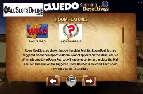 Screen7. CLUEDO Spinning Detectives from WMS