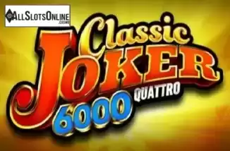 Classic Joker 6000 Quattro. Classic Joker 6000 Quattro from StakeLogic