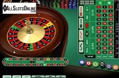 Game Screen 2. Double Bonus Spin Roulette from IGT