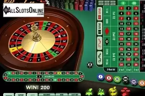 Win Screen. Double Bonus Spin Roulette from IGT