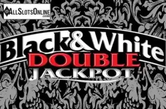 Screen1. Double Jackpot Black & White from Bally
