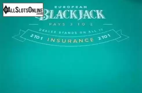 Game Screen 1. European Blackjack (PG Soft) from PG Soft