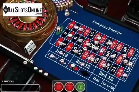Game Screen. European Roulette (iSoftBet) from iSoftBet