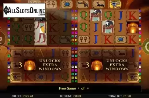 Game Screen 3. Eye Of Horus Power 4 Slots from Blueprint