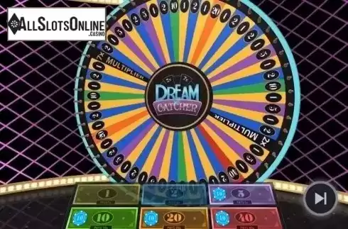 Game Screen 1. First Person Dream Catcher from Evolution Gaming