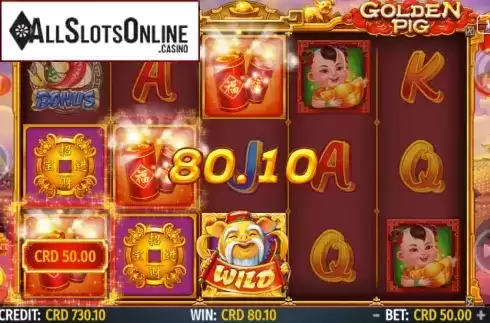 Win Screen. Golden Pig (Octavian Gaming) from Octavian Gaming