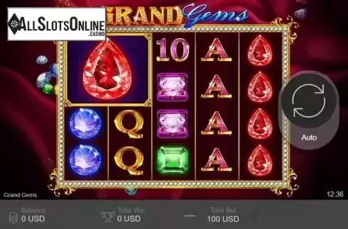 Reel Screen. Grand Gems (bet365 Software) from bet365 Software