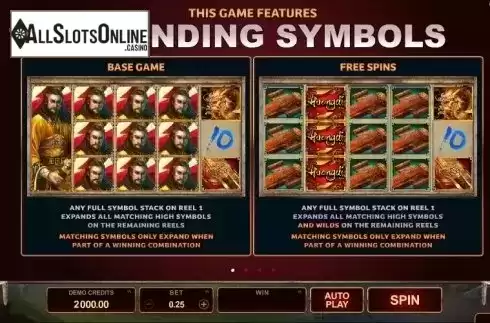 Screen6. Huangdi-The Yellow Emperor from Microgaming