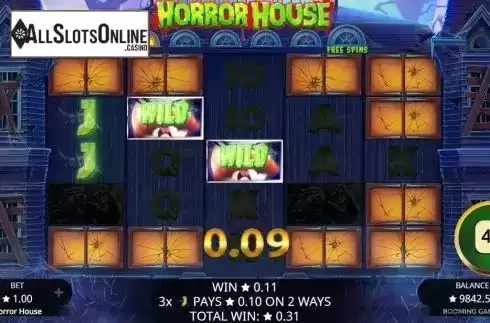 Win Screen 2. Horror House (Booming Games) from Booming Games