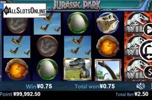Win screen 1. Jurassic Park (Virtual Tech) from Virtual Tech