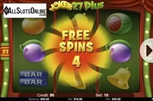 Free Spins. Joker 27 Plus (Kajot Games) from KAJOT