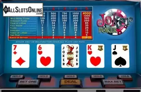 Game Screen 4. Joker Poker (Nucleus Gaming) from Nucleus Gaming