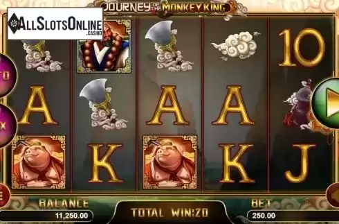 Win Screen. Journey Of The Monkey King from Magma