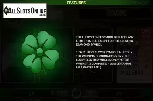 Paytable 2. Lucky Clover (New) iSoftBet from iSoftBet