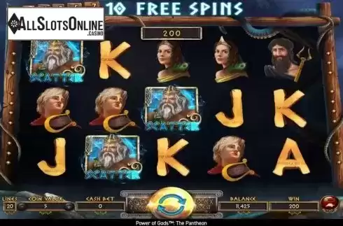 Free Spins 2. Power of Gods: The Pantheon from Wazdan