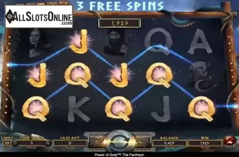 Free Spins 3. Power of Gods: The Pantheon from Wazdan