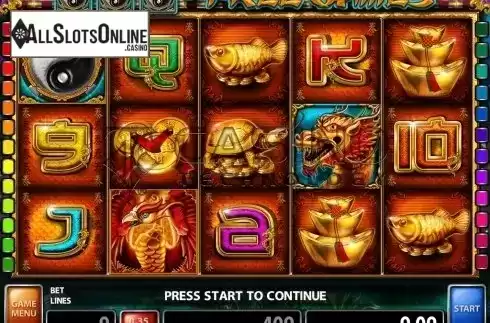 Screen3. Red Bird And Golden Dragon from Casino Technology
