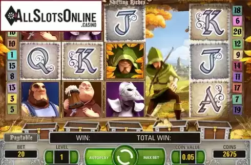 Screen3. Robin Hood: Shifting Riches from NetEnt