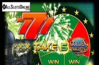 Take 5 Golden Nights Bonus. Take 5 GDN from Gamomat