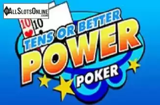 Tens or Better Power Poker. Tens or Better Power Poker from Microgaming