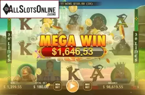 Mega Win. The Wizard of Oz (KA Gaming) from KA Gaming