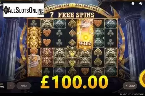 Free Spins 2. Zeus Lightning Power Reels from Red Tiger