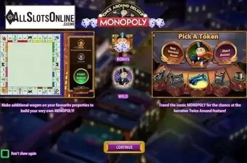 Screen4. MONOPOLY Once Around Deluxe from WMS