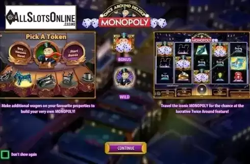 Screen5. MONOPOLY Once Around Deluxe from WMS