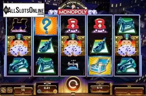 Screen2. MONOPOLY Once Around Deluxe from WMS