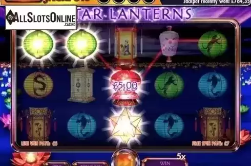 Screen 4. Mega Jackpots Star Lanterns from IGT