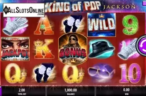 Screen 1. Michael Jackson King of Pop from Bally