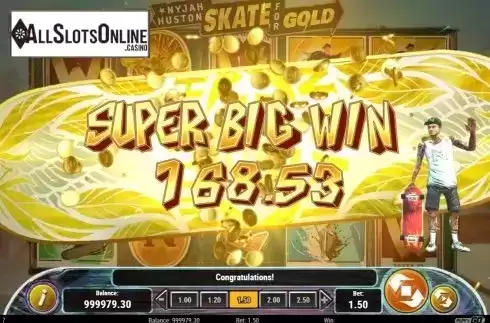 Super Win. Nyjah Huston - Skate for Gold from Play'n Go