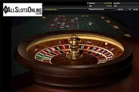 Reel screen. American Roulette (Realistic) from Realistic