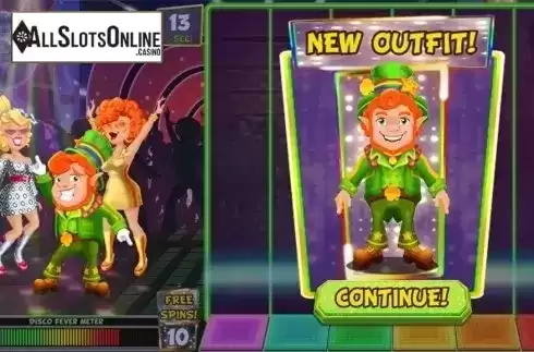 Game workflow 3. Barry the Disco Leprechaun from Leander Games