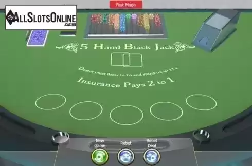 Game Screen 1. Blackjack MH (Concept Gaming) from Concept Gaming