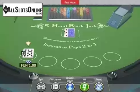 Game Screen 2. Blackjack MH (Concept Gaming) from Concept Gaming