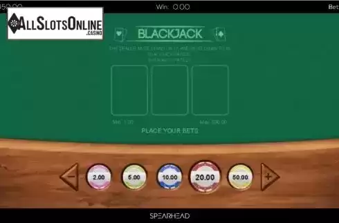 Reel Screen. Blackjack (Spearhead Studios) from Spearhead Studios