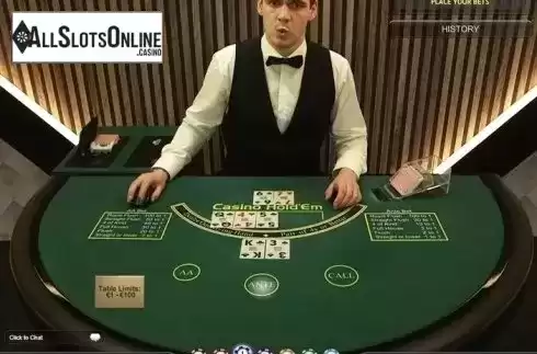 Game workflow. Casino Hold'em Live (Playtech) from Playtech