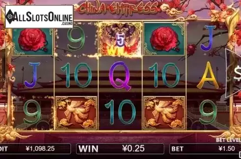 Win screen 2. China Empress (Iconic Gaming) from Iconic Gaming