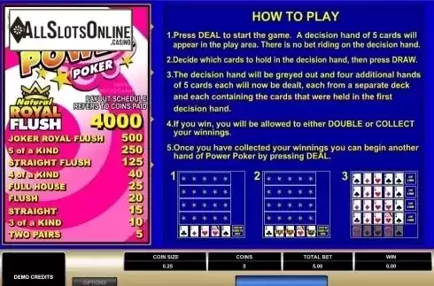 Game Screen. Double Joker MH (Microgaming) from Microgaming