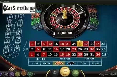 Win screen. European Roulette (Red Tiger) from Red Tiger