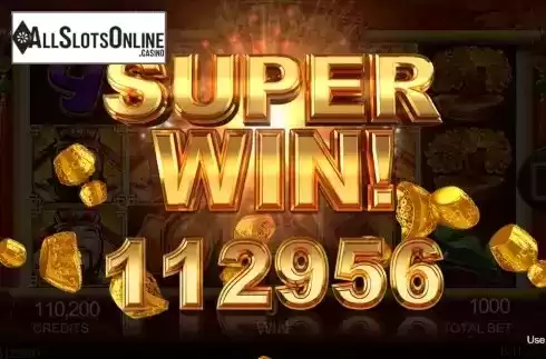 Super Win screen