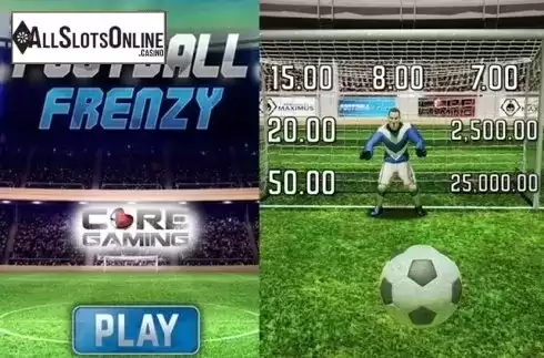 Game Screen. Football Frenzy (CORE Gaming) from CORE Gaming